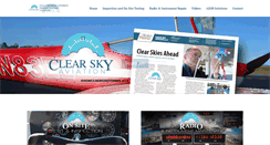 Desktop Screenshot of clear-sky-aviation.com